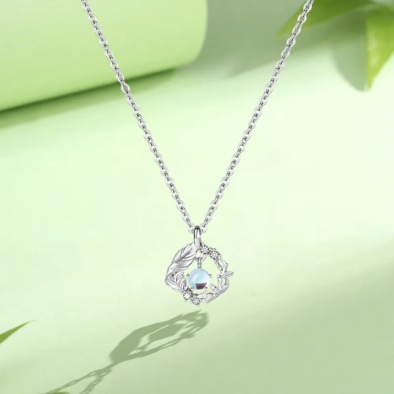 EUA Colored Glaze Gift Box Set Necklace Women's-2