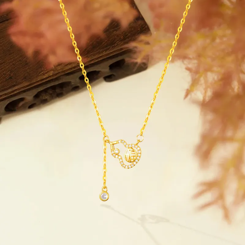 EUA Full Of Blessing Necklaces Women's-2