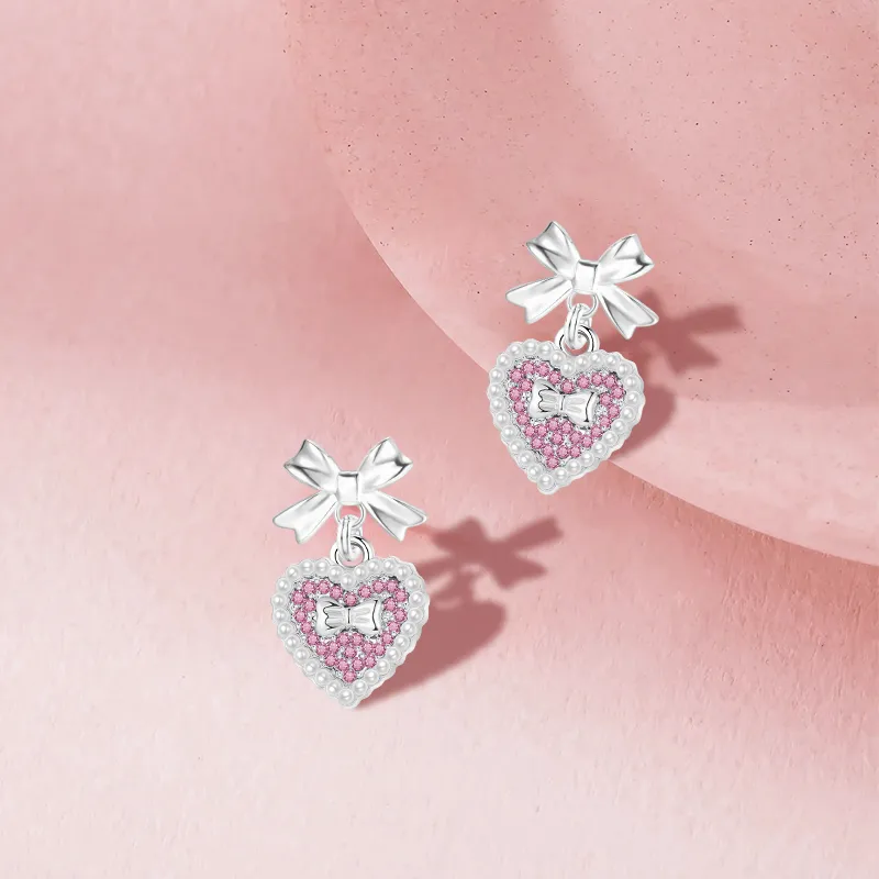 EUA Alloy Gift Box Set Stud Earrings Women's-1