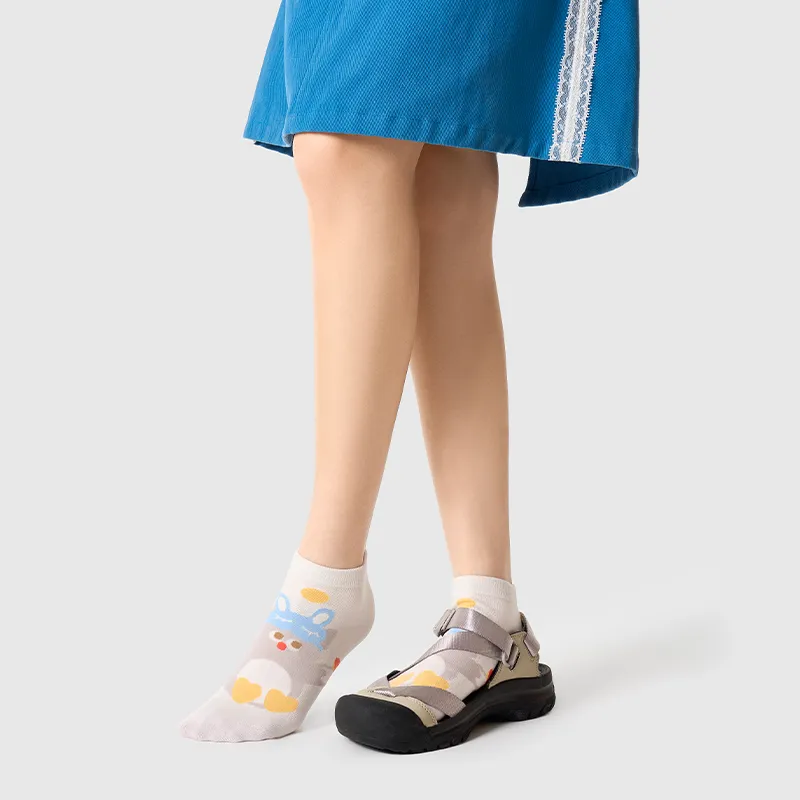 Primeet Ankle Socks Women's 5 Pack-11