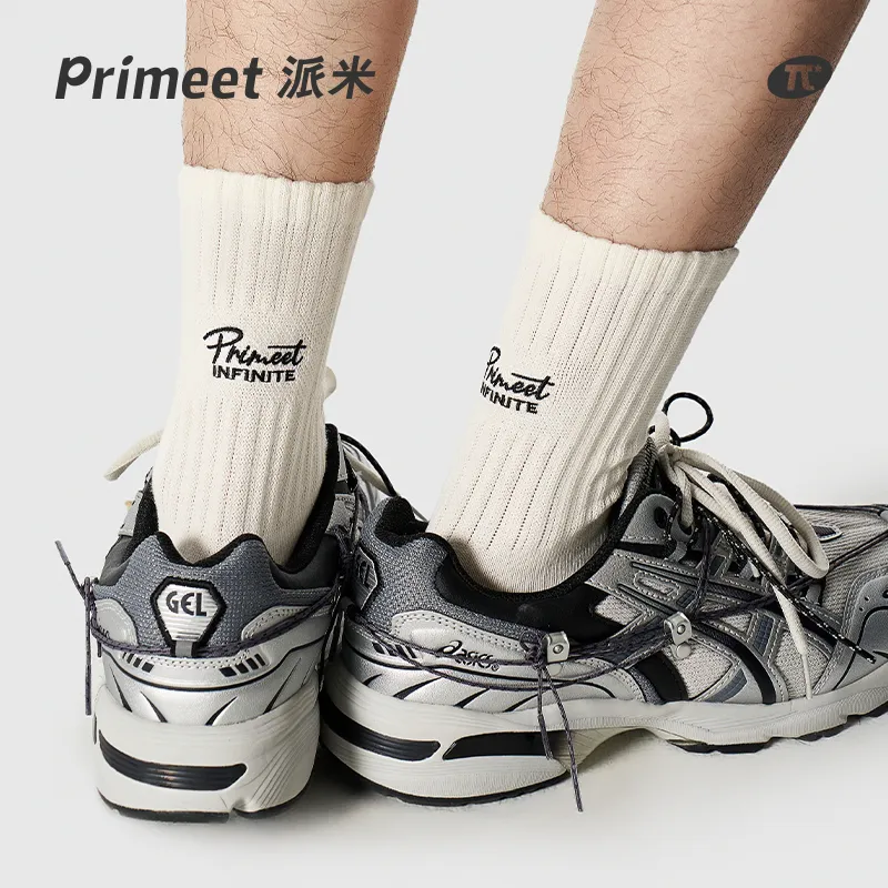 Primeet Mid Calf Socks Unisex Combo Set-5
