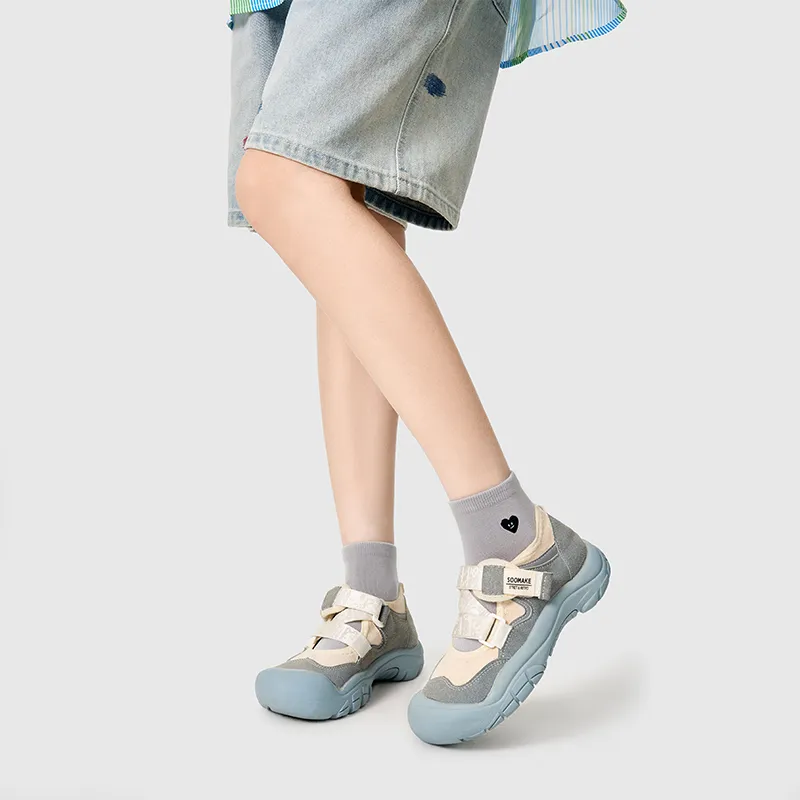 Primeet Ankle Socks Women's 5 Pack Cute Embroidery-2