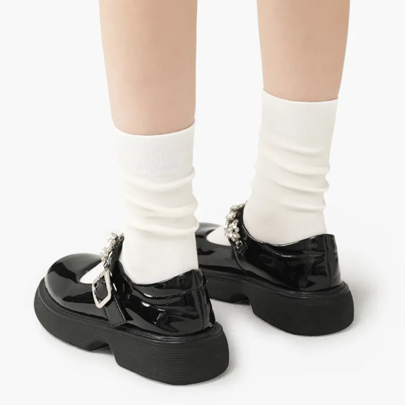 Primeet Mid Calf Socks Spring And Summer Women's 3 Pack-7