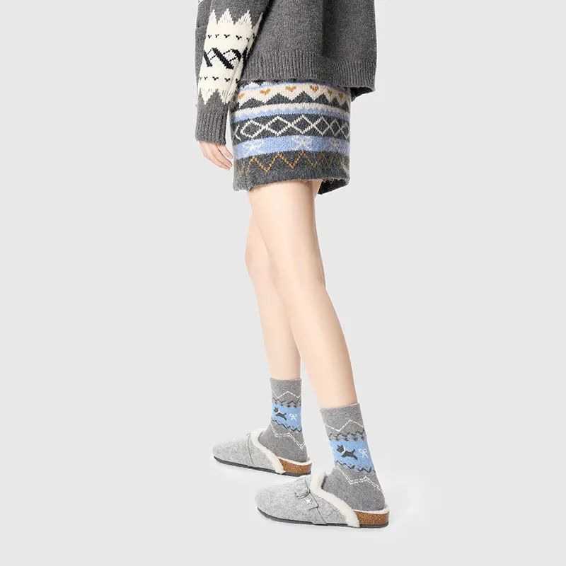 Primeet Mid Calf Socks Women's 4 Pack-22