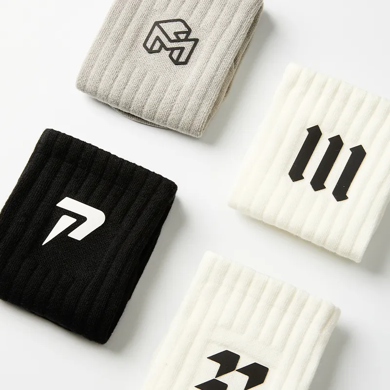 Primeet Mid Calf Socks Unisex Combo Set-4