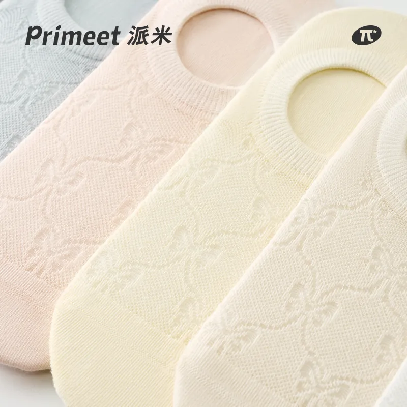 Primeet No Show Socks Women's 5 Pack-13