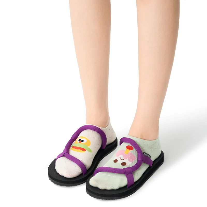 Primeet No Show Socks Summer Women's 5 Pack-6