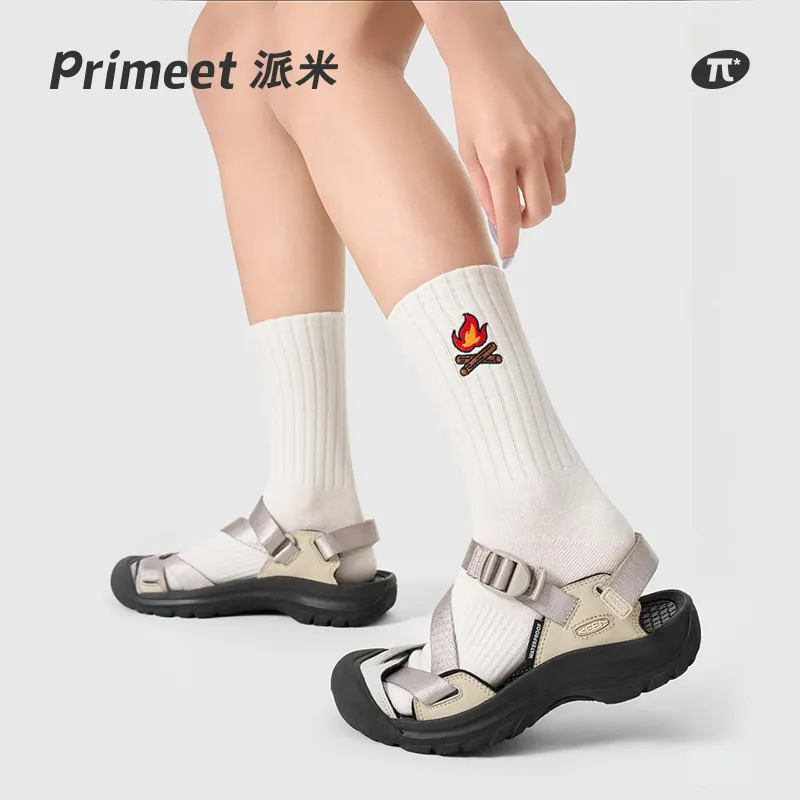 Primeet Mid Calf Socks Men's 5 Pack Happy Valley-14