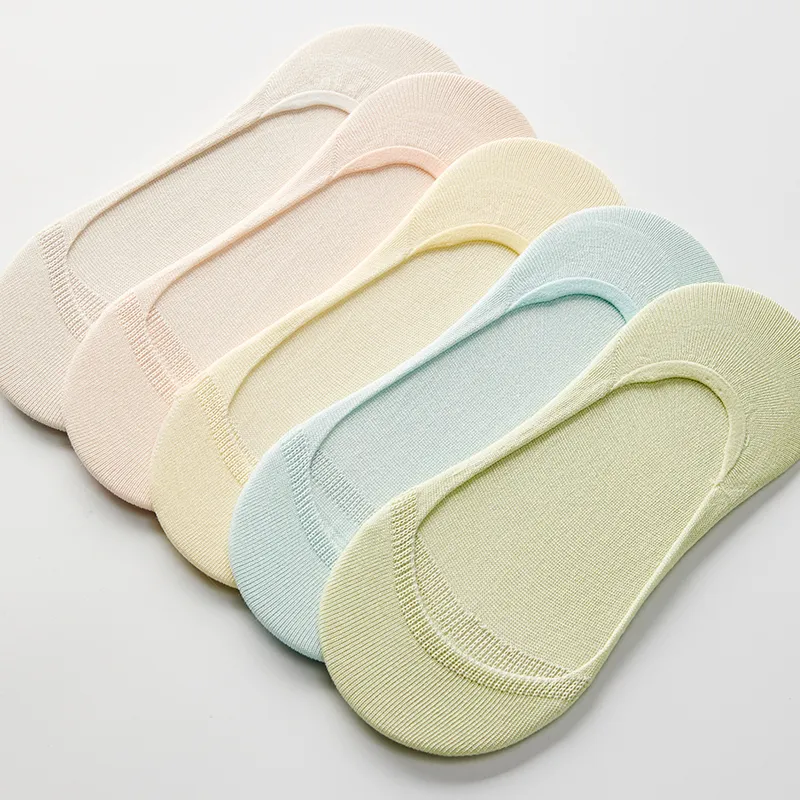 Primeet No Show Socks Women's 5 Pack-4