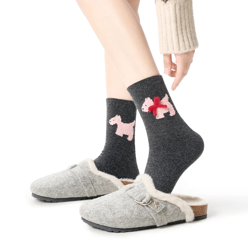 Primeet Mid Calf Socks Women's 4 Pack-13