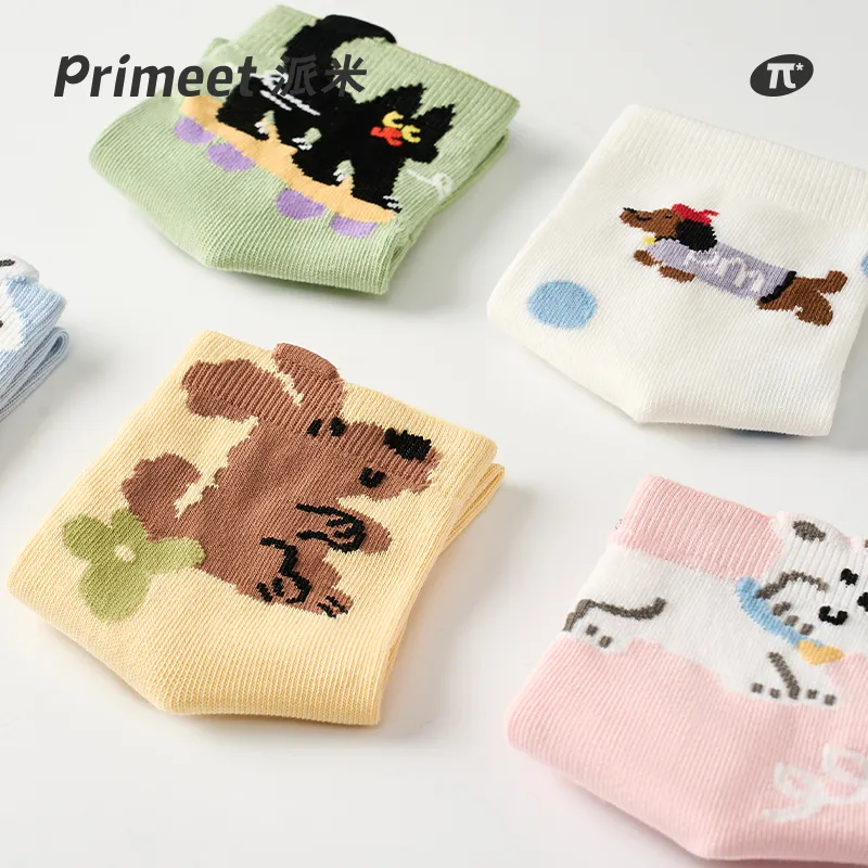Primeet Ankle Socks Women's 5 Pack-12