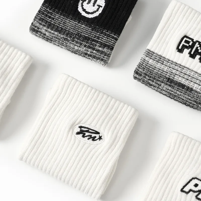 Primeet Mid Calf Socks Unisex 5 Pack-35