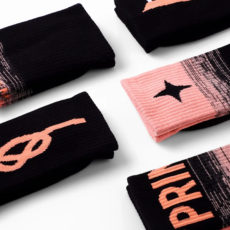 Primeet Mid Calf Socks Unisex 5 Pack-17