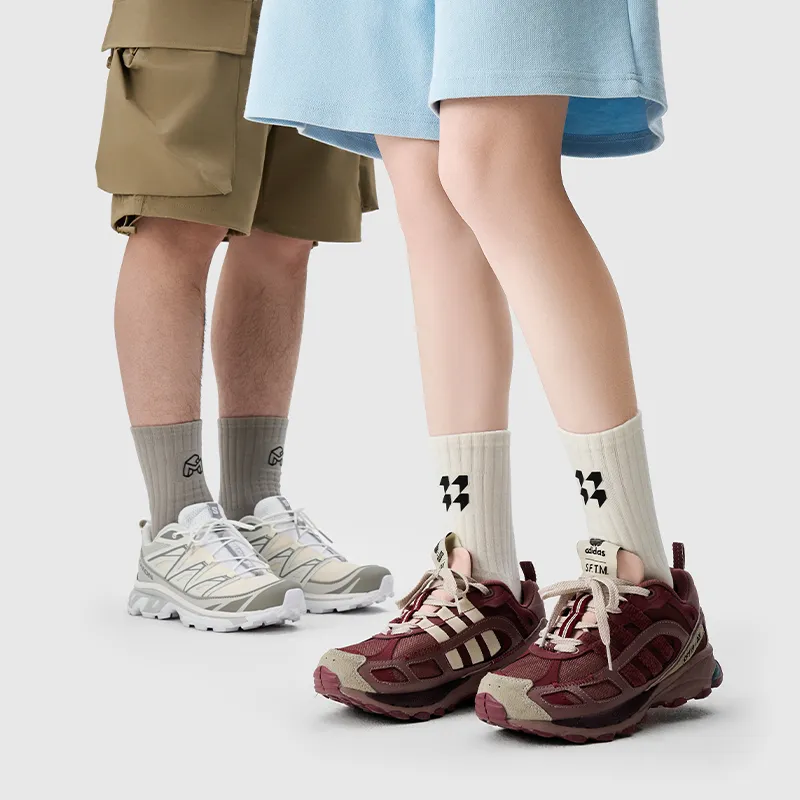 Primeet Mid Calf Socks Unisex Combo Set-1