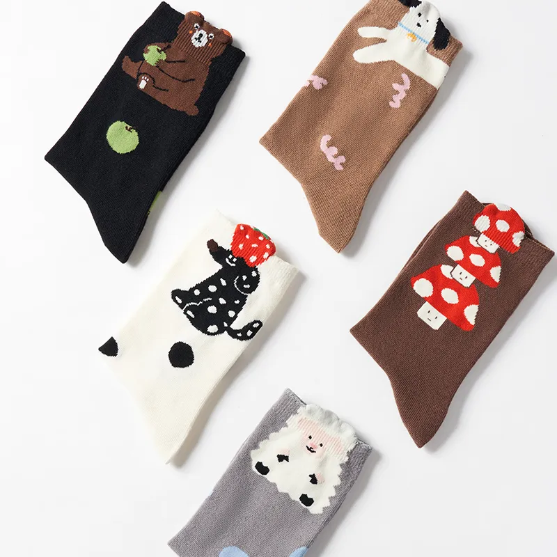 Primeet Ankle Socks Women's 5 Pack-11
