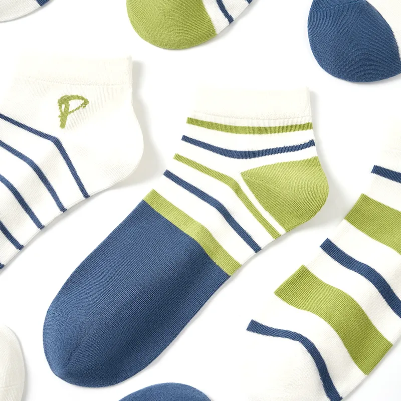 Primeet Ankle Socks Men's 5 Pack-12