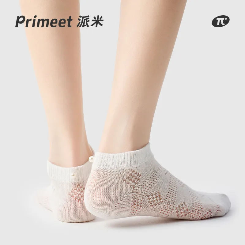 Primeet No Show Socks Women's 5 Pack-3