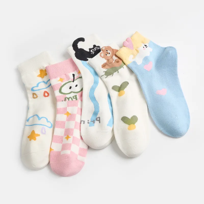 Primeet Ankle Socks Women's 5 Pack-6