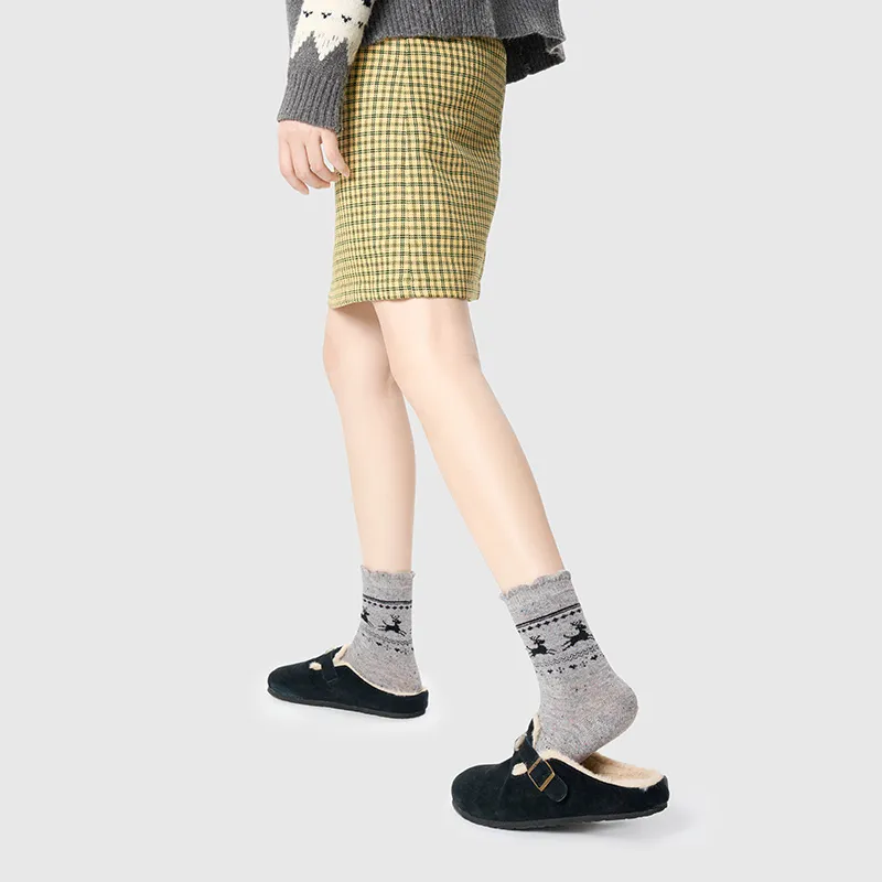 Primeet Mid Calf Socks Women's 4 Pack-36
