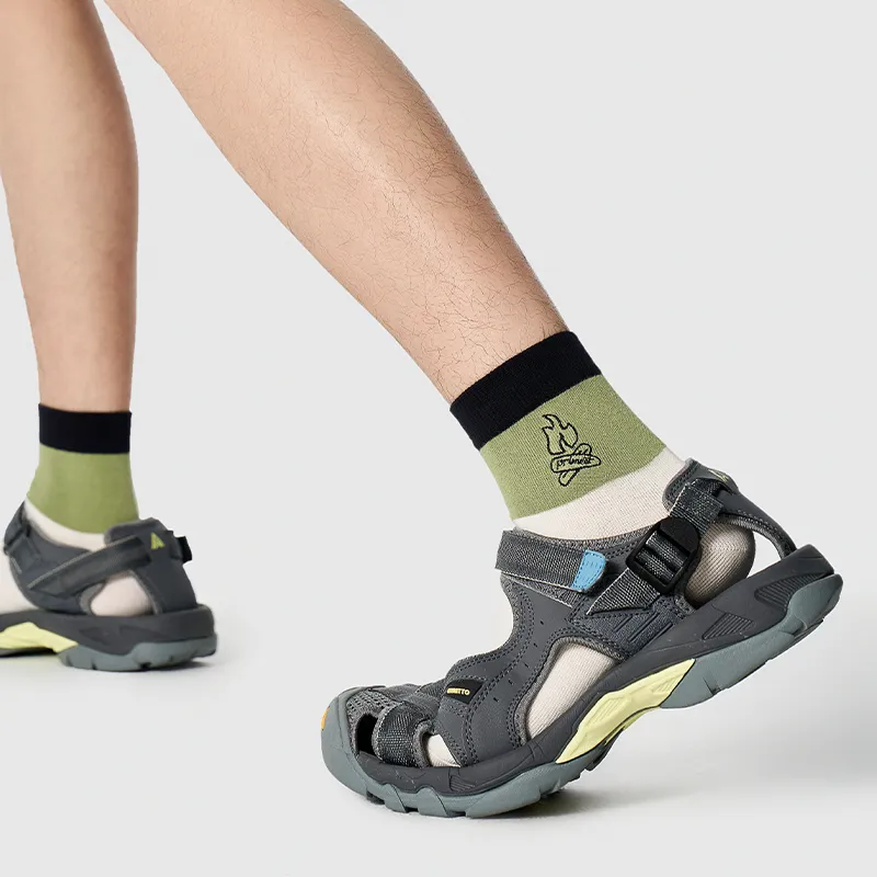 Primeet Mid Calf Socks Men's 5 Pack-9