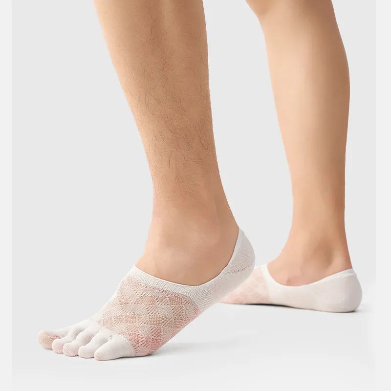 Primeet No Show Socks Men's 5 Pack-2