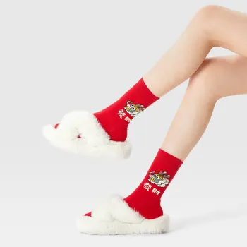 Primeet Mid Calf Socks Unisex Gift Box Set 5 Pack