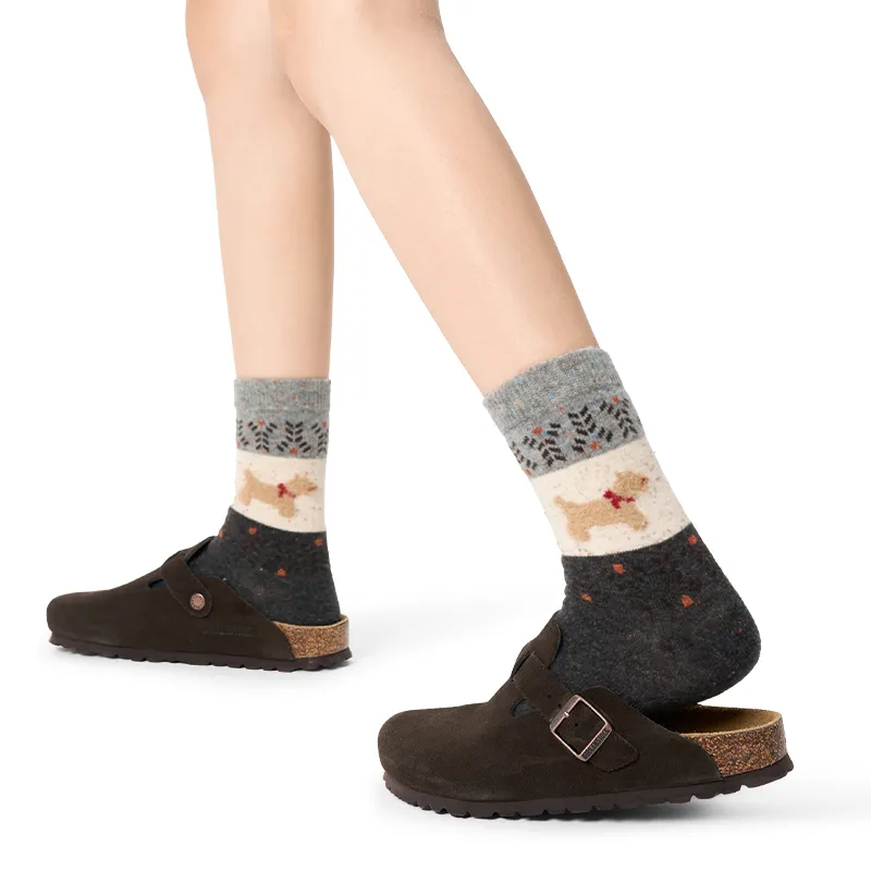 Primeet Mid Calf Socks Women's 4 Pack-3