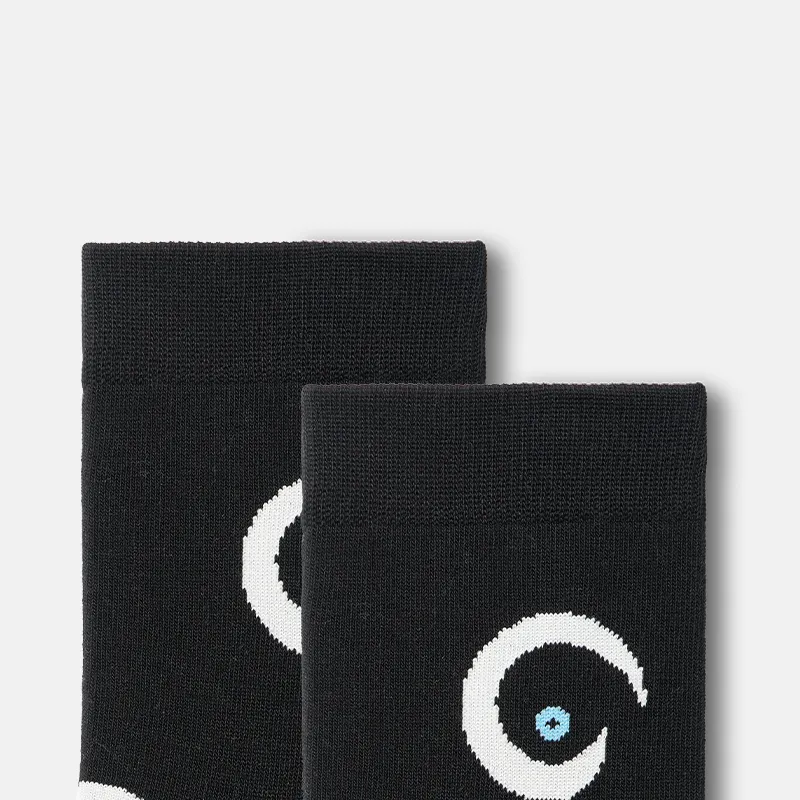 Primeet Mid Calf Socks Fall Winter Unisex 5 Pack Mixed Color-41