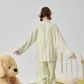Plaid Clothing Sets-Long (Green)