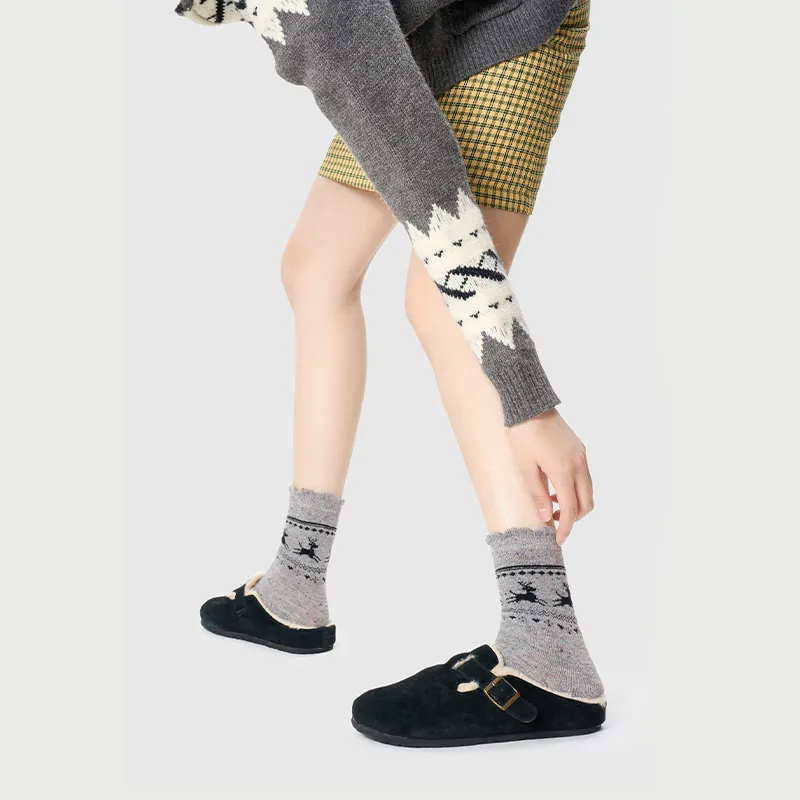 Primeet Mid Calf Socks Women's 4 Pack-38