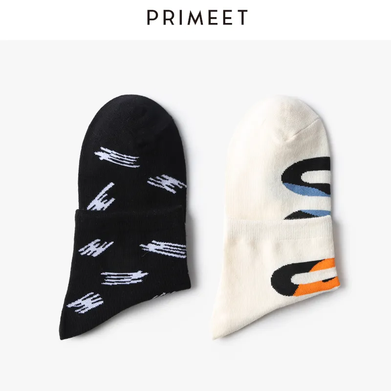 Primeet Mid Calf Socks Men's 5 Pack-20