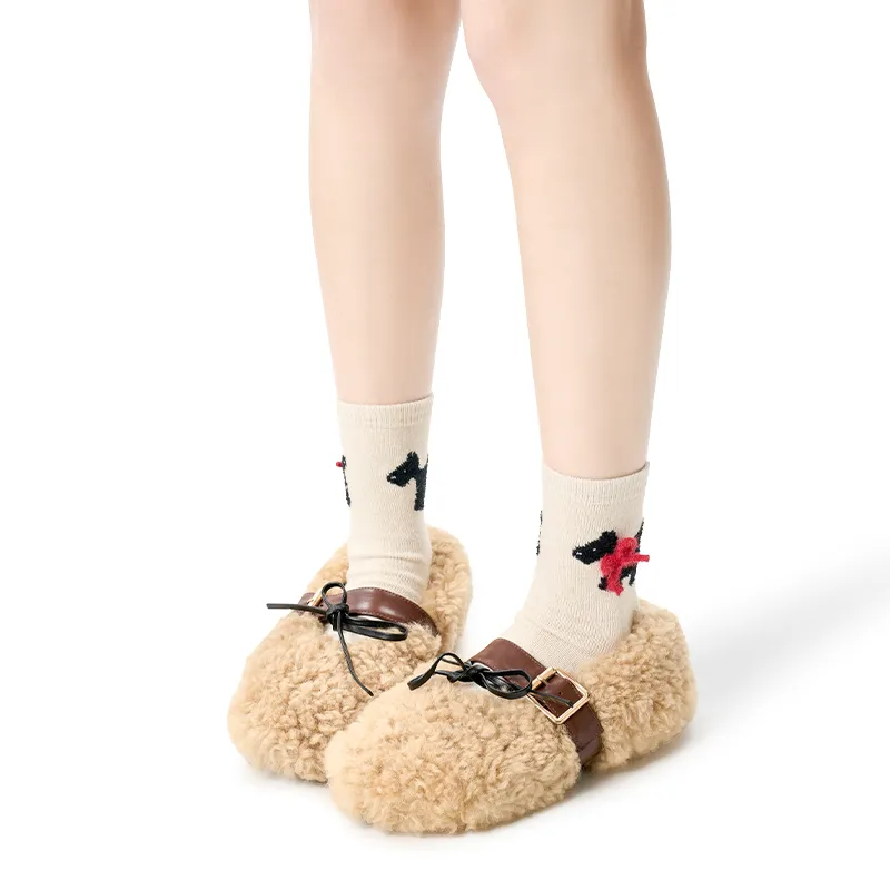 Primeet Mid Calf Socks Women's 4 Pack-11