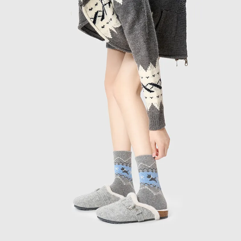Primeet Mid Calf Socks Women's 4 Pack-20