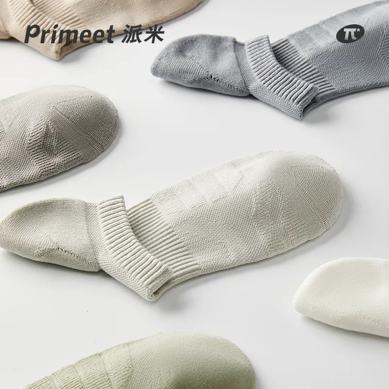Primeet No Show Socks Men's 5 Pack-3