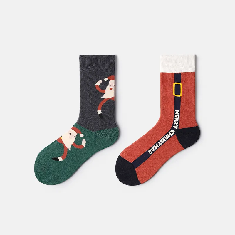 Primeet Mid Calf Socks Unisex Box 5 Pack-2
