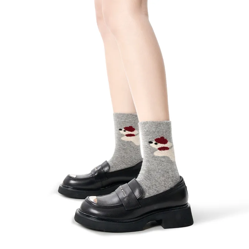 Primeet Mid Calf Socks Women's 4 Pack-7