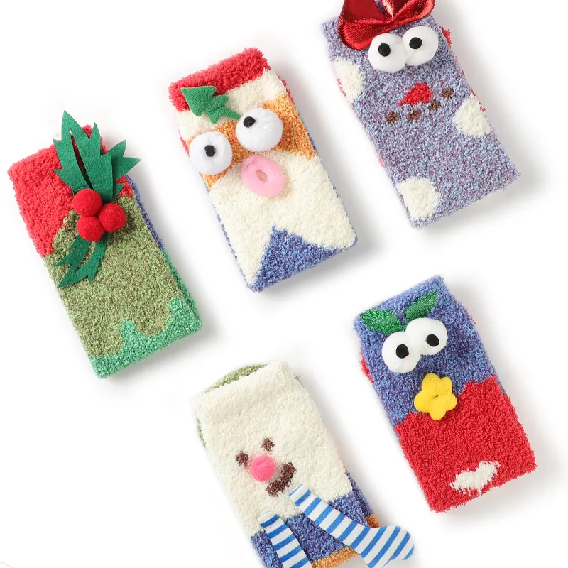 Primeet Mid Calf Socks Unisex 5 Pairs Gift Box Set-16