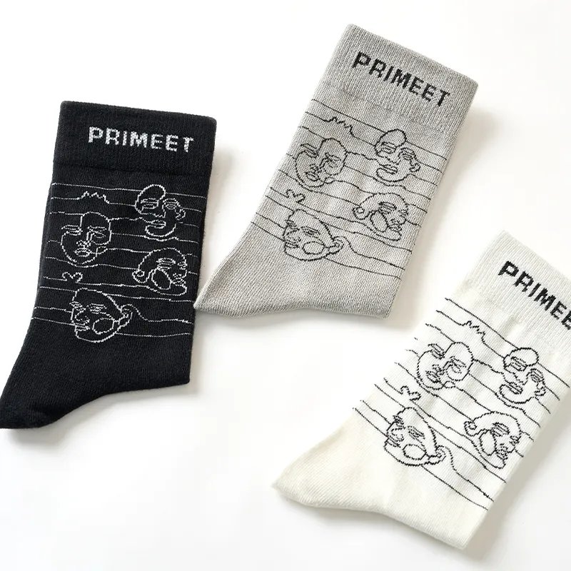 Primeet Mid-Calf Socks Men's 5 Pack-5