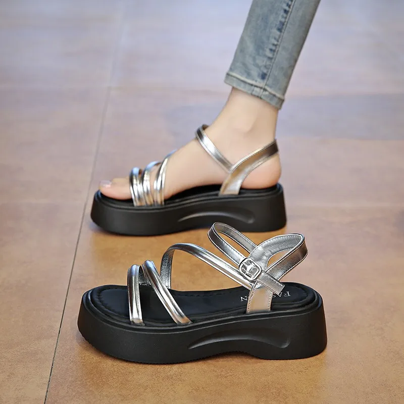 Zomila One Strap Sandals 5.5CM Women's-9