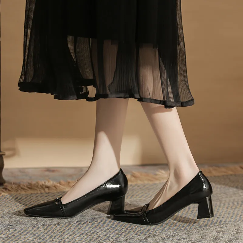 Zomila Chunky Heel High Heels Women's-1