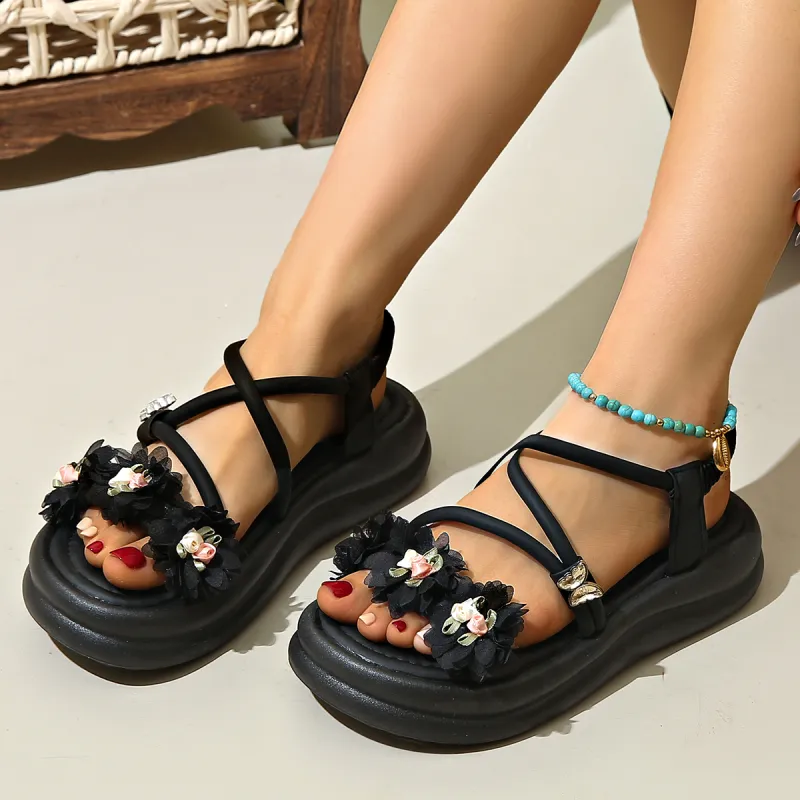 Zomila One Strap Sandals 4CM Women's-3