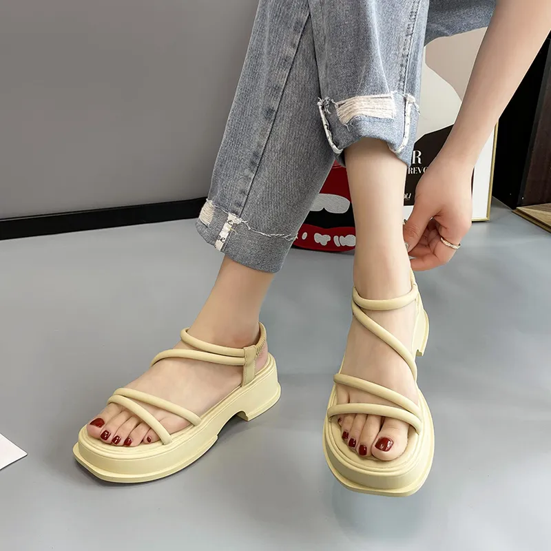 Zomila One Strap Sandals 5.5CM Women's-15