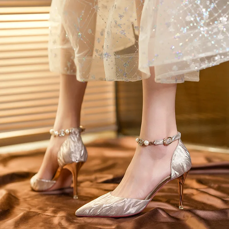 Zomila High Heels Women's Champagne-8