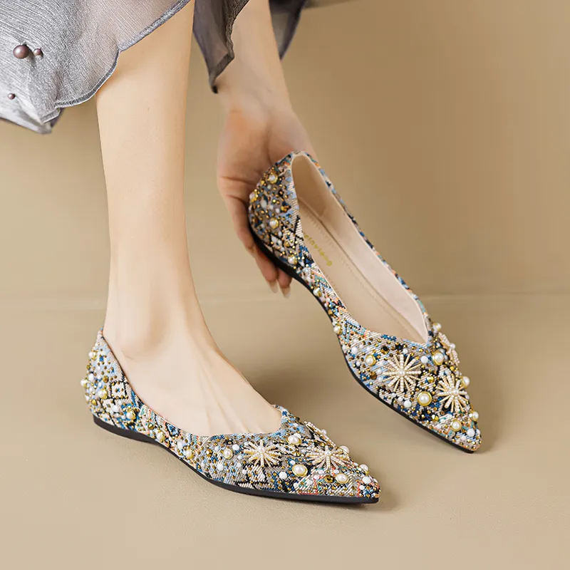 Zomila Casual Single Shoes Women's Apricot-4