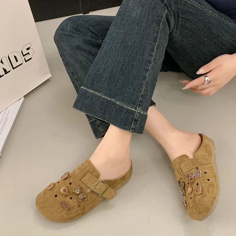 Zomila Abrasion Resistant Closed Toe Slippers Women's-7