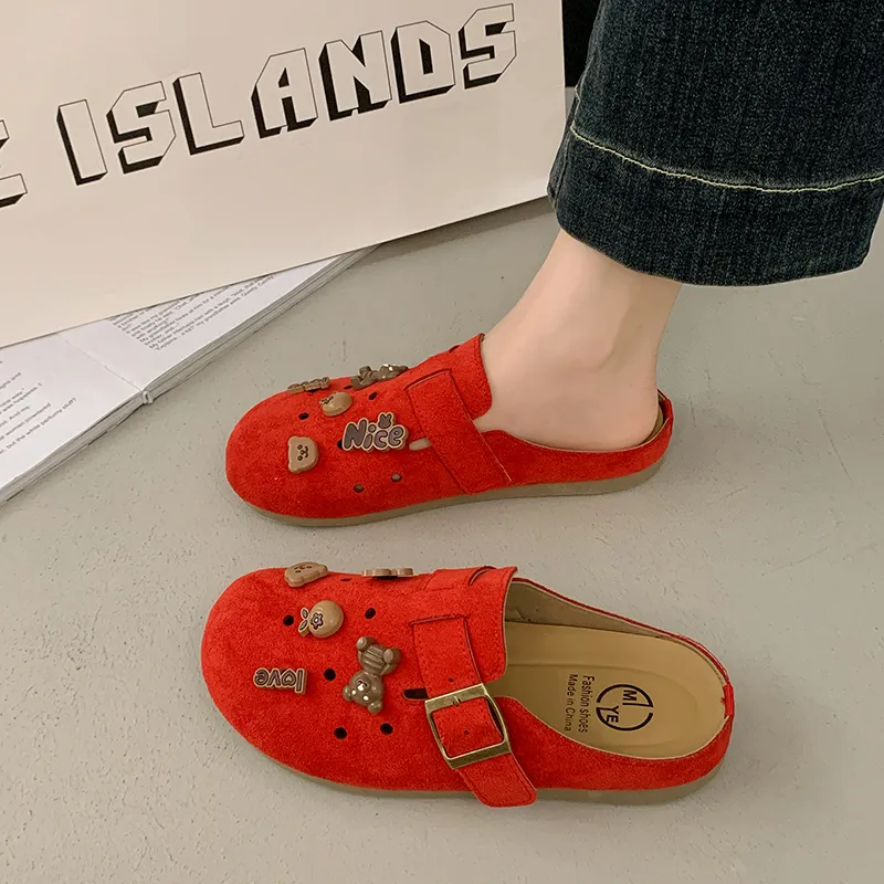 Zomila Abrasion Resistant Closed Toe Slippers Women's-3
