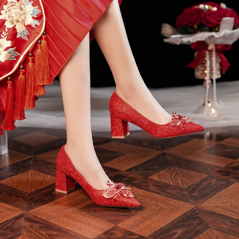 Zomila High Heels Women's Red-1