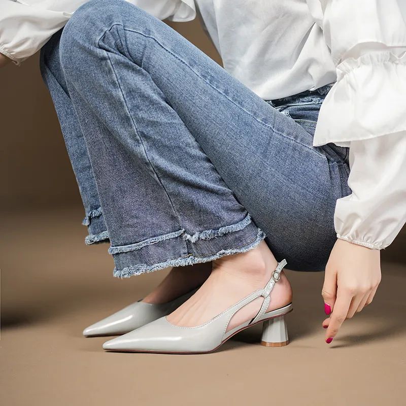 Zomila Chunky Heel High Heels Women's-4