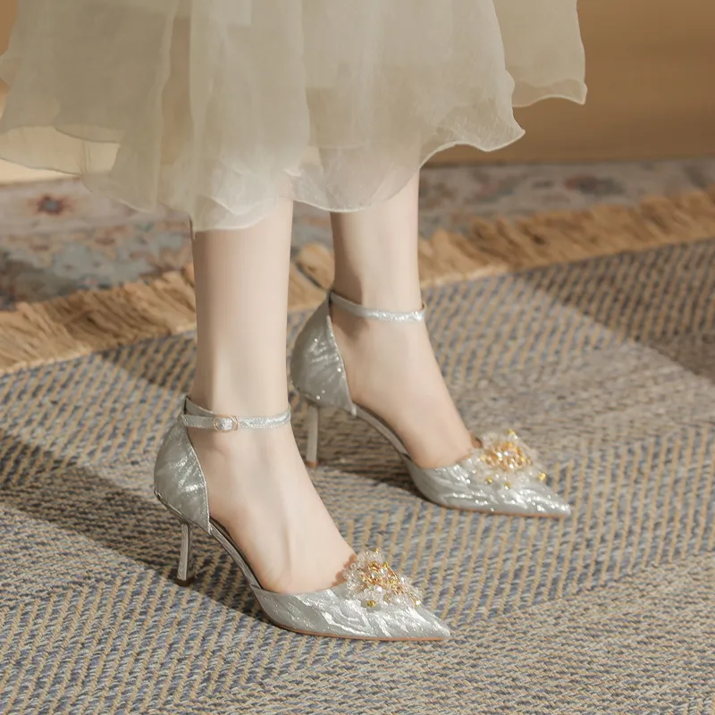 Zomila Slim Heel High Heels 8CM Women's-5
