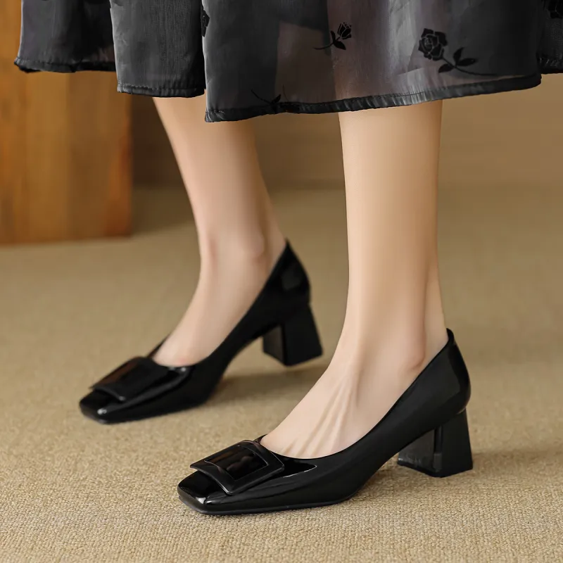 Zomila Chunky Heel High Heels 5cm Women's-10